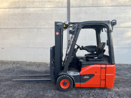 Linde E14-02 (181) heftruck elektrisch full free TRIPLE 4m10