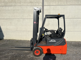 Linde E14-02 (196) heftruck elektrisch triplex