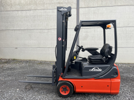 Linde E14-02 (197) heftruck elektrisch triplex