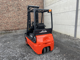 Linde E14-02 (197) heftruck elektrisch triplex