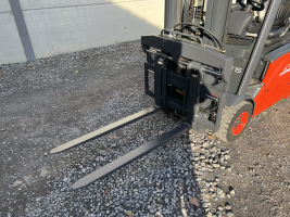 Linde E15-01 (181) heftruck elektrisch full free TRIPLEX 5m22