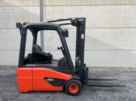 Linde E18-02 (21) heftruck elektrisch full free TRIPLEX