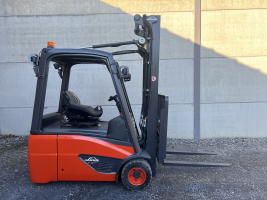 Linde E18-02 EVO  (20) heftruck elektrisch full free TRIPLEX