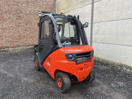 Linde H30D-01 heftruck triplex diesel 3 ton (214)