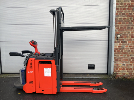 Linde L12L AP elektrische transpalet - stapelaar (613)